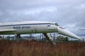 Concorde airplane.