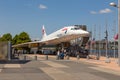Concorde on the deck of the USS Intrepid Sea, Air and Space Museum. Royalty Free Stock Photo