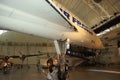 The Concorde at the National Air and Space Museum s Steven F. Udvar-Hazy Center.