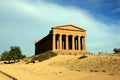 Concordia greek temple, Agrigento - Italy Royalty Free Stock Photo