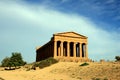 Concordia greek temple, Agrigento - Italy Royalty Free Stock Photo