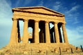 Concordia greek temple, Agrigento - Italy Royalty Free Stock Photo