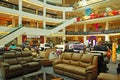 Concourse in Shopping Mall used for Furniture and Royalty Free Stock Photo