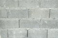 Concret bricky gray background of natural cement Royalty Free Stock Photo