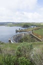 Concrete Arch Dam, Myponga Reservoir, SA - Portrait Orientation