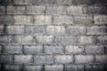 Concrete block wall background, brick wall texture Royalty Free Stock Photo