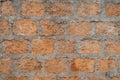 Concrete block wall background texture large brick Royalty Free Stock Photo