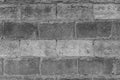 Concrete block wall texture background  and copy space Royalty Free Stock Photo