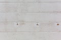 Concrete block walls with weep holes Royalty Free Stock Photo