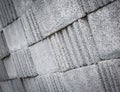 Concrete blocks pattern Royalty Free Stock Photo