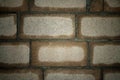 Concrete blocks wall Royalty Free Stock Photo