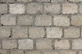 Concrete Blocks Wall Texture Royalty Free Stock Photo