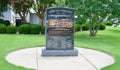 Korean Conflict Memorial, Dyersburg, Tennessee Royalty Free Stock Photo