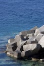 Concrete breakwaters