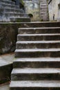 Concrete Bunker Steps vertical Royalty Free Stock Photo