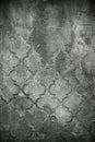 Concrete cement wall with decorative technique pattern as abstract background Royalty Free Stock Photo