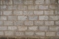 Concrete cinder block wall background texture