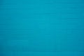 Concrete cinder block wall painted turquoise blue. Royalty Free Stock Photo