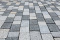 Concrete cobblestone for road construction and gardens