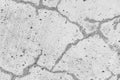 Concrete with Crack background. Old broken Cement Floor Wall. Chapped stone asphalt surface texture. Shades Gray color for