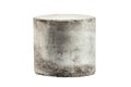 Concrete Cylinder. Industrial Material Sample For Construction And Design Isolated On Transparent Background Royalty Free Stock Photo