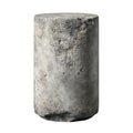 Concrete Cylinder Sample For Construction Testing. Material Strength And Durability Analysis Isolated On Transparent Royalty Free Stock Photo
