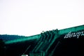 Concrete dam wall Kun Dan Pra Kan Chon Dam Nakonnayok Thailand Royalty Free Stock Photo