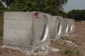 Concrete drainage pipes