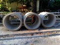 Concrete drainage pipes for construction