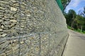 Concrete Driveway And Drains On The Hillside