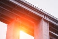 Concrete Elevated Highway Overpass Royalty Free Stock Photo