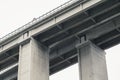 Concrete Elevated Highway Overpass Royalty Free Stock Photo