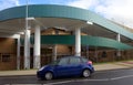 Concrete Entrance Ramp to a Multi Story Car Park