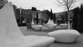 Concrete Expression Park Benches in Tbilisi