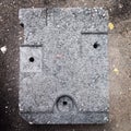 concrete face Royalty Free Stock Photo