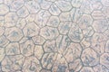Concrete floor tiles texture Royalty Free Stock Photo