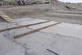 concrete foundation in construction industry