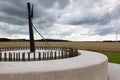 Concrete fundament new wind urbine in Flevoland, The Netherlands