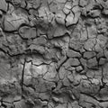 Concrete With Heavily Textured, Uneven Surface. Seamless Wallpaper Background.. Generative AI