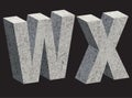 Concrete letters