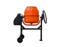 Concrete mixer isolated Royalty Free Stock Photo