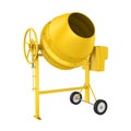 Concrete Mixer Isolated Royalty Free Stock Photo