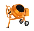 Concrete Mixer Isolated Royalty Free Stock Photo