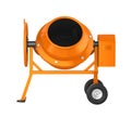 Concrete Mixer Isolated Royalty Free Stock Photo