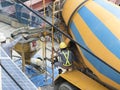 Concrete mixer truck