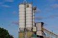 Concrete mixing plants Royalty Free Stock Photo