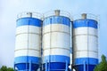 Concrete mixing plants Royalty Free Stock Photo