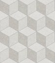 Concrete pavement pettern - Texture seamless texture tile shape flooring with hexagonal and rhomboid shapes Royalty Free Stock Photo