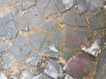 Concrete Peeble Floor