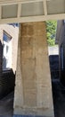 Concrete Pillar and Blast Wall